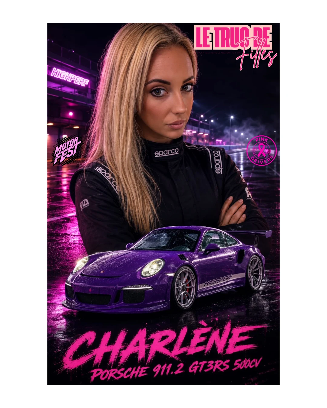 Affiche Truc de Filles — Charlène